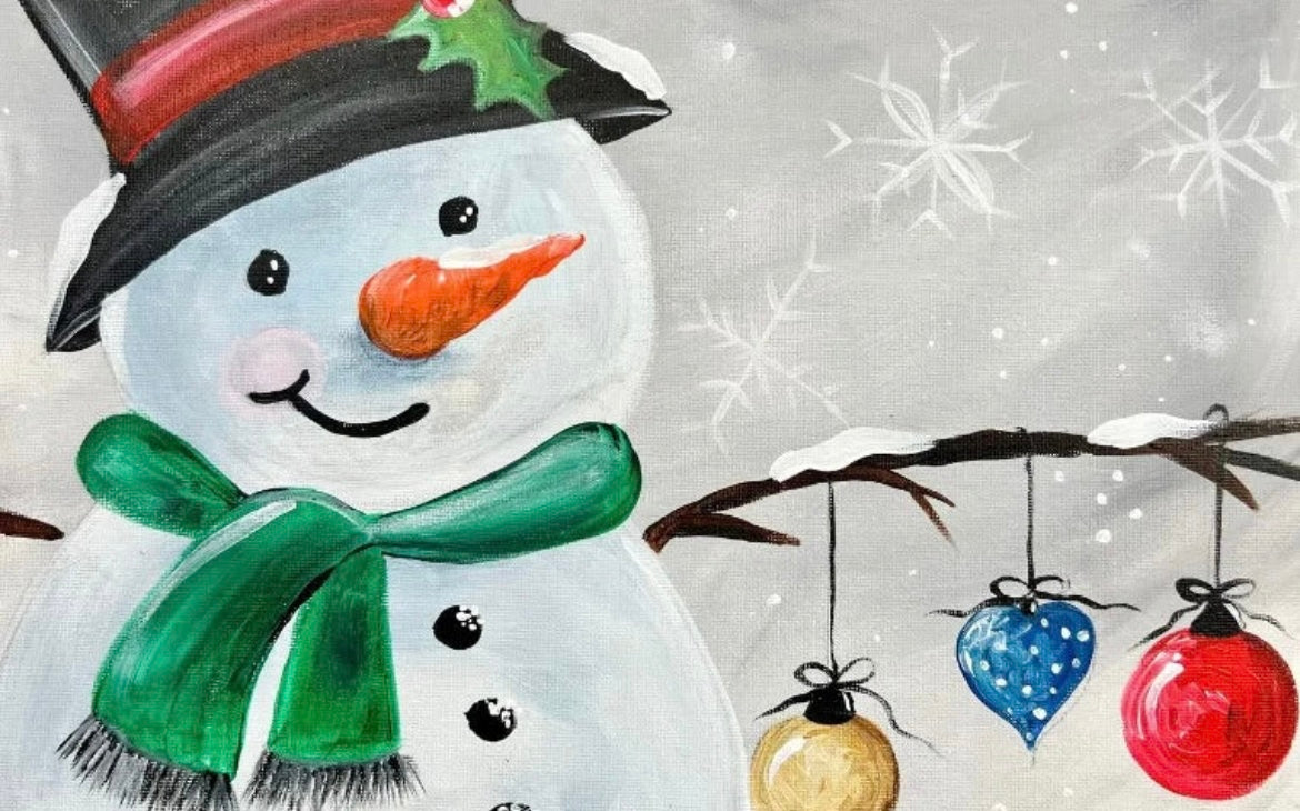 Paint & Sip December 3rd Nikos