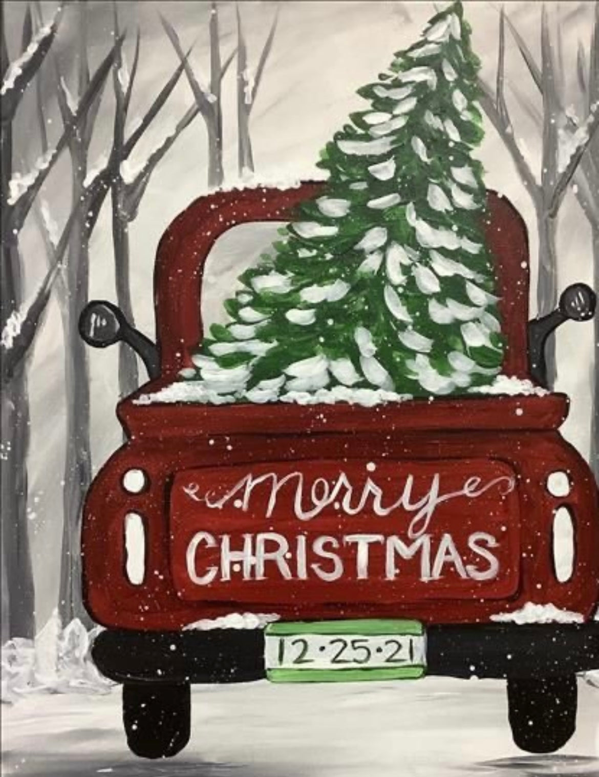 Niko's Pointers Paint & Sip December 13th @7pm