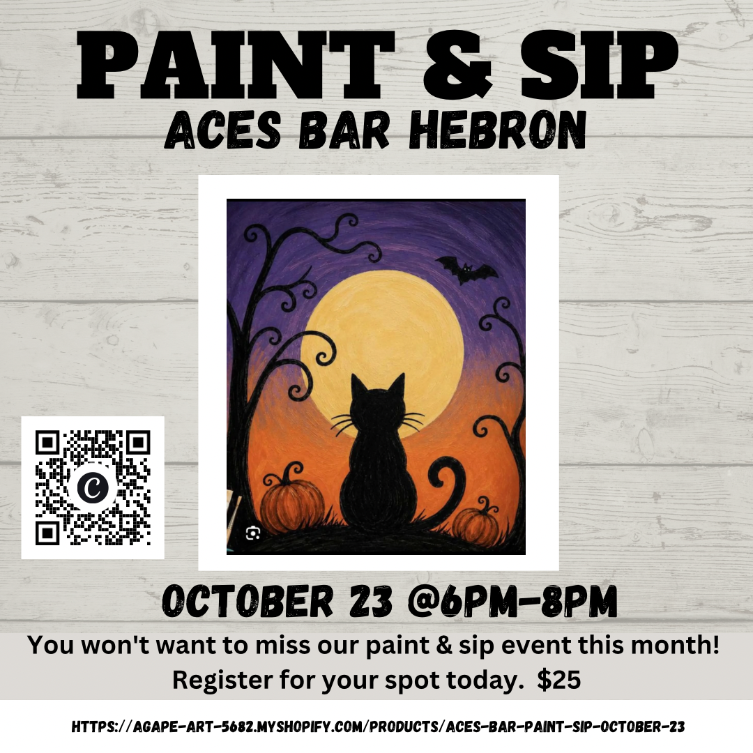 Aces Bar Paint & Sip October 23