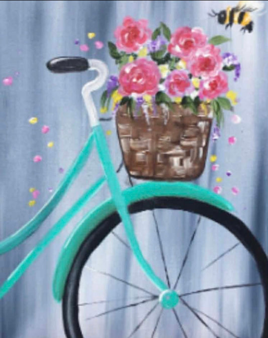 Paint & Sip Nikos Pointers Saloon April 29th